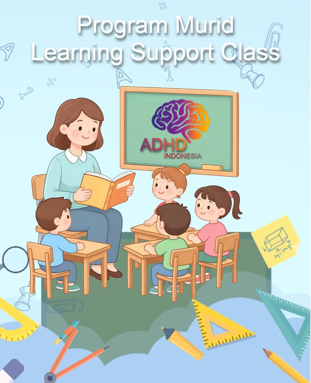 Program ADHD Indonesia Kabupaten Sampang Kelas Pendampingan Belajar (Learning Support Class)